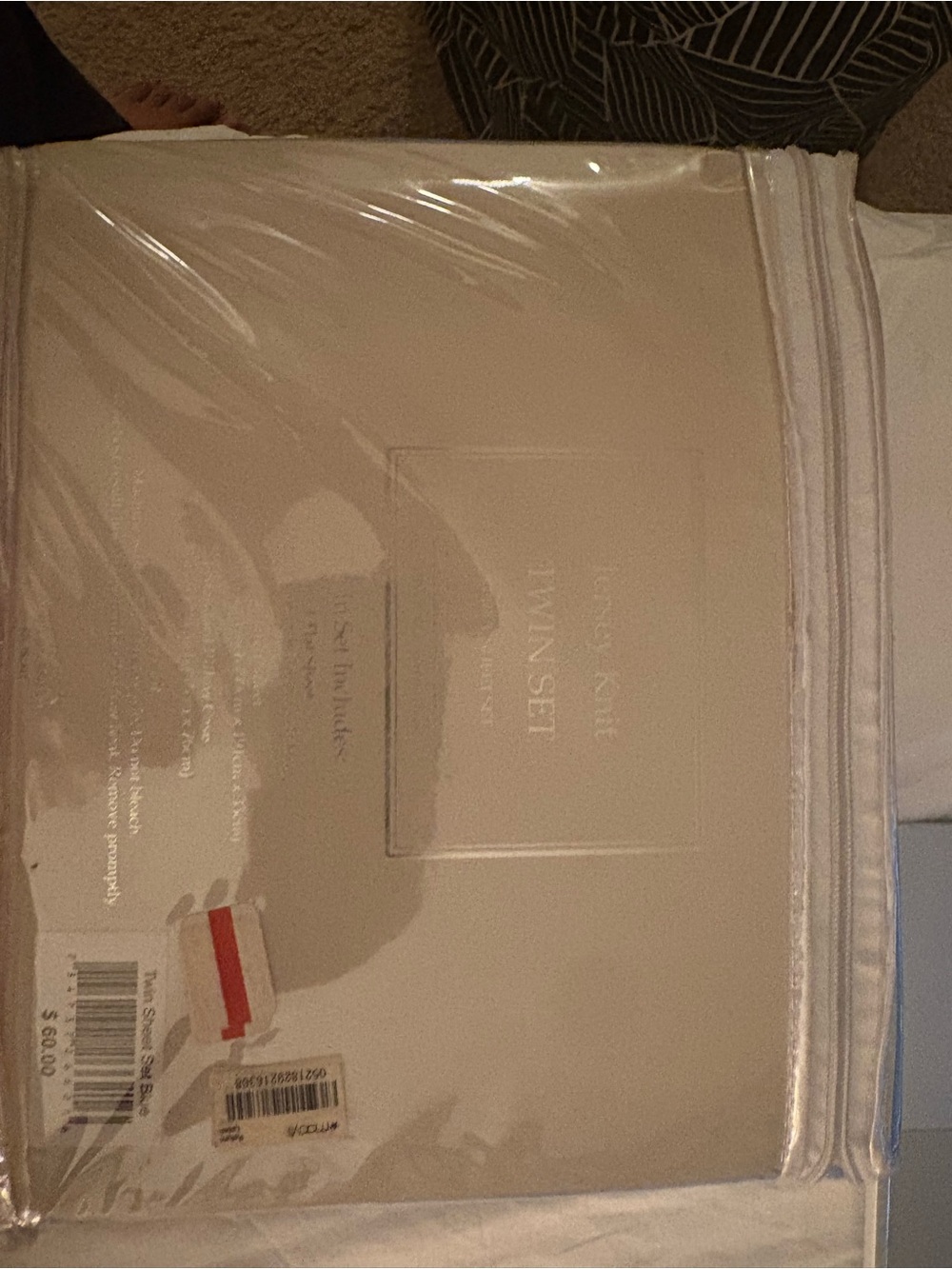 Twin sheets for bedding